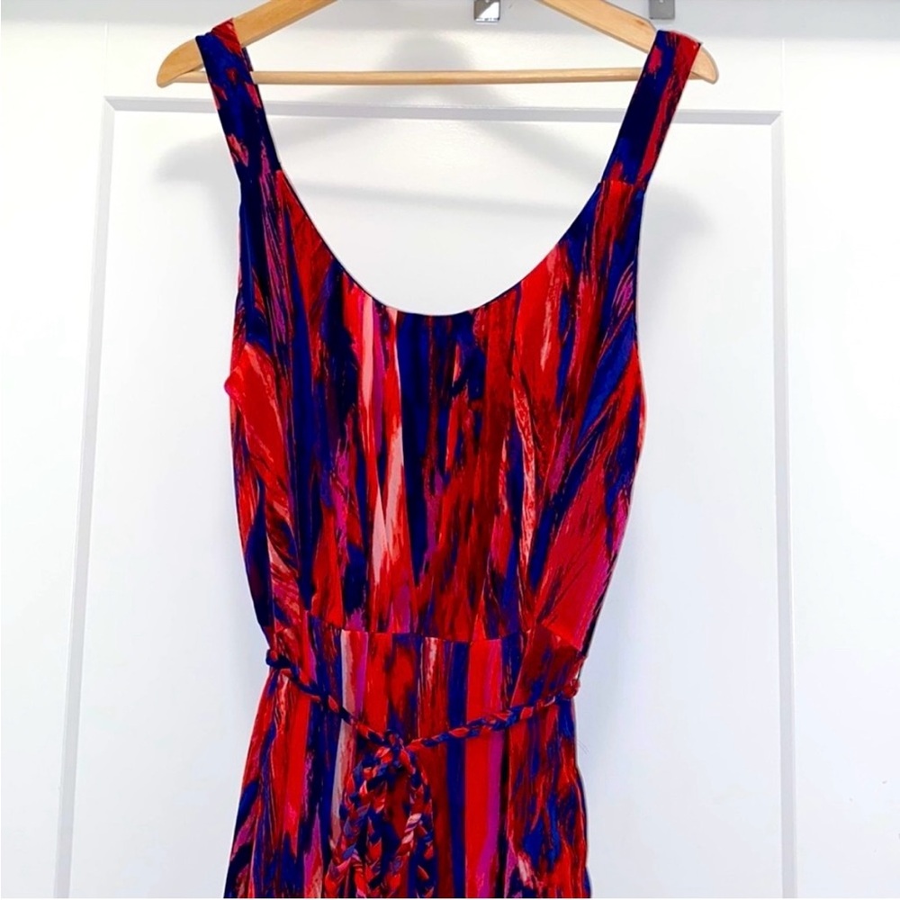 ❤️💙 NWT! HARPER AND GRAY Maxi Dress - Red, Pink, White, and Blue - Size Large